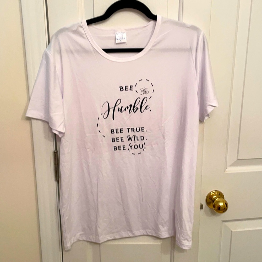 Be humble white T-shirt